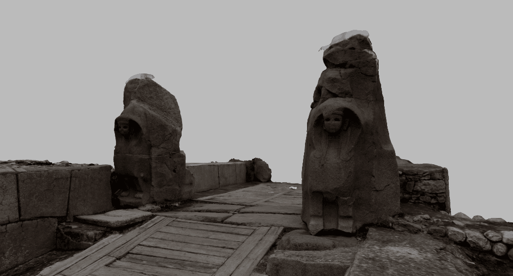 Alacahoyuk Sphinx Gate in Hattusa