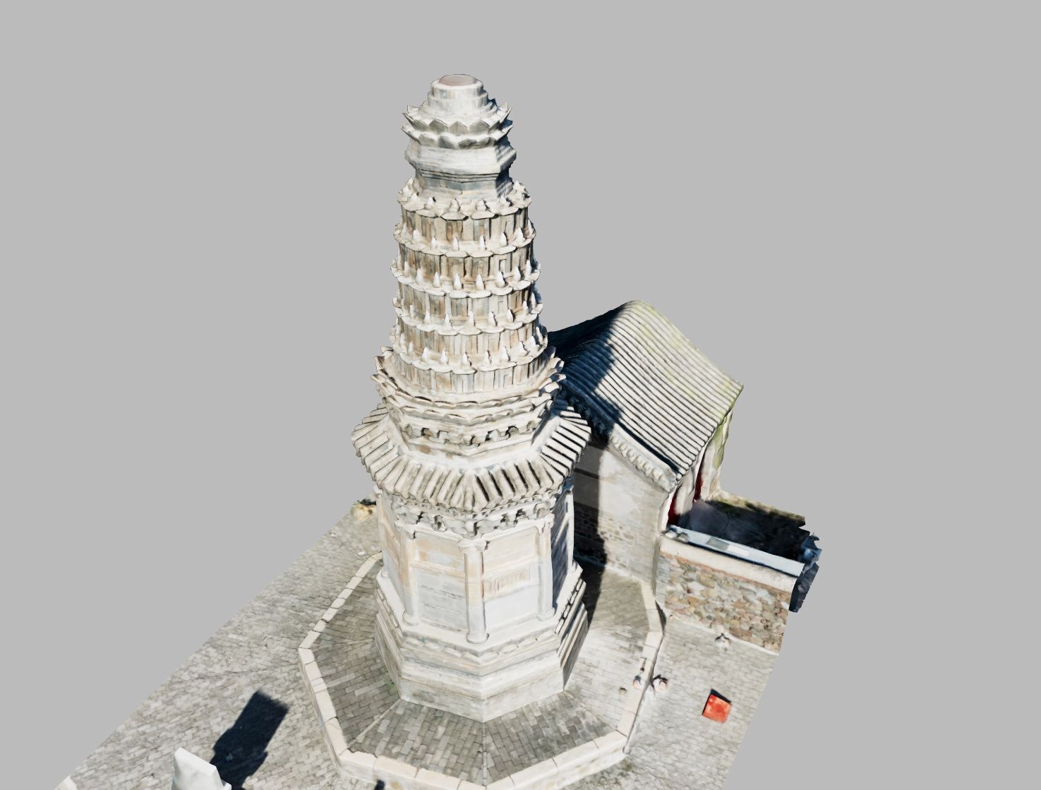 Banji Pagoda 3D Model | FUNES