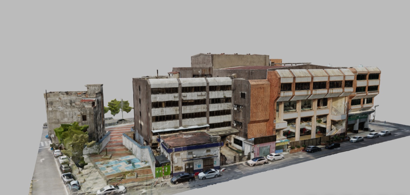 Dongguan Cinema and the Adjacent Nail House