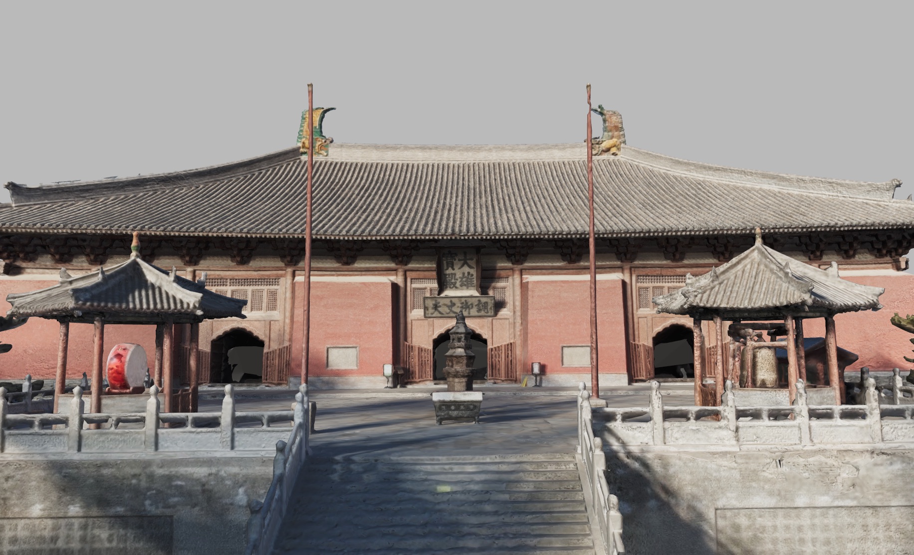 Huayan Monastery 3D Model | FUNES