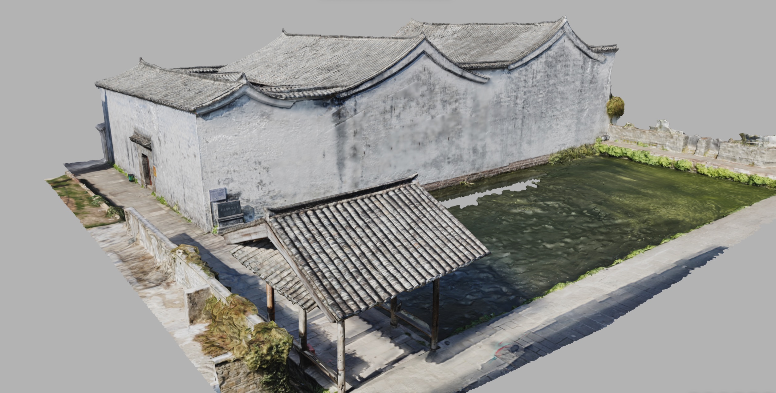 Laowu Court and Lvrao Pavilion