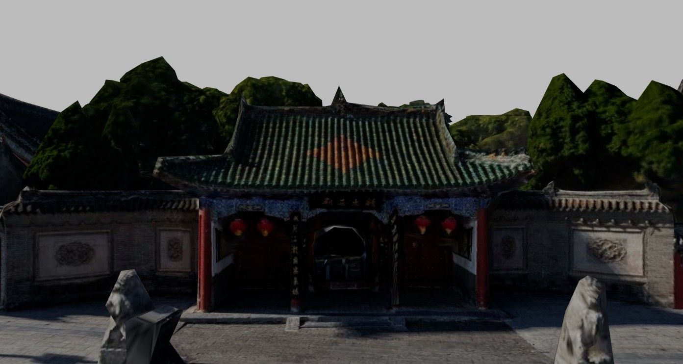 Yuefei Temple of Zhuxian Town 3D Model | FUNES