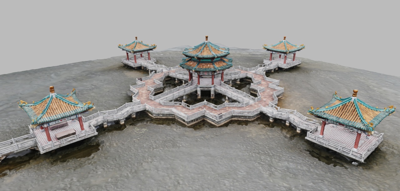 Zhaoqing Seven Star Crags Wulong Pavilion