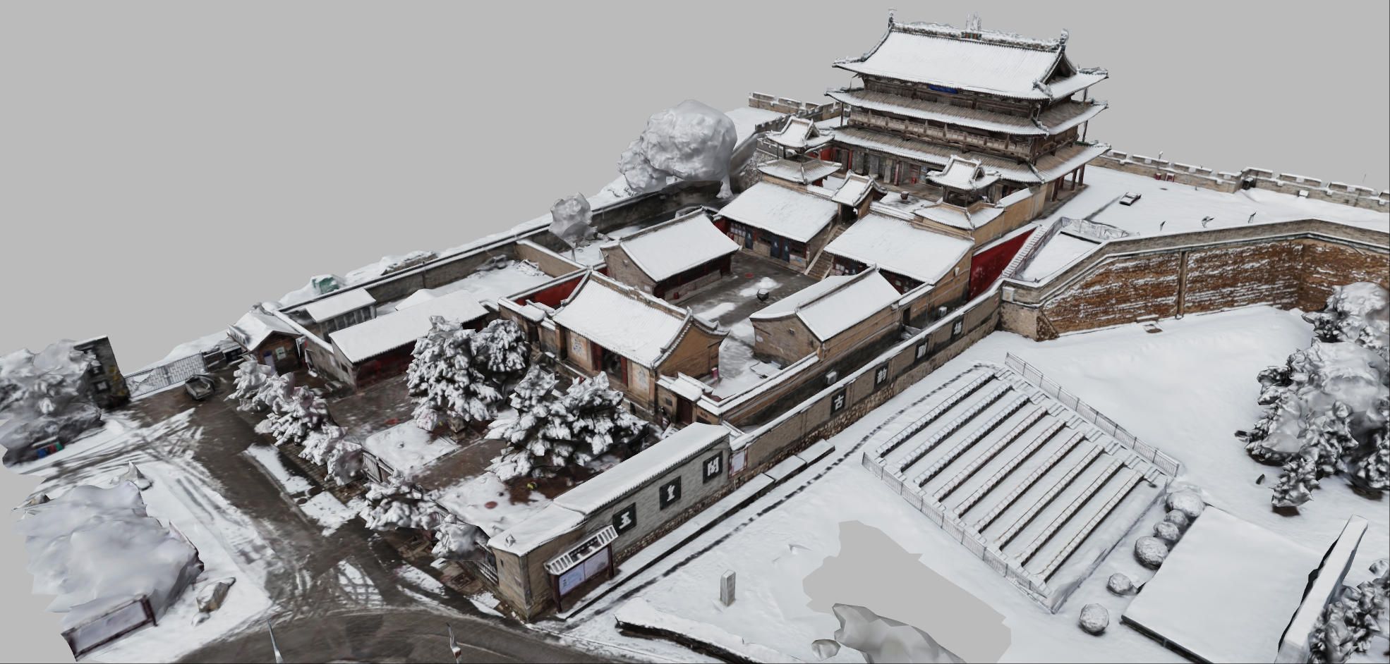 Funes Open 3D Architecture Dataset Announcement